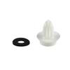 100Pcs Accessories Nylon Retaining Clip Rivet Kit Fastener Rivet Bumper Clip  Interior Car