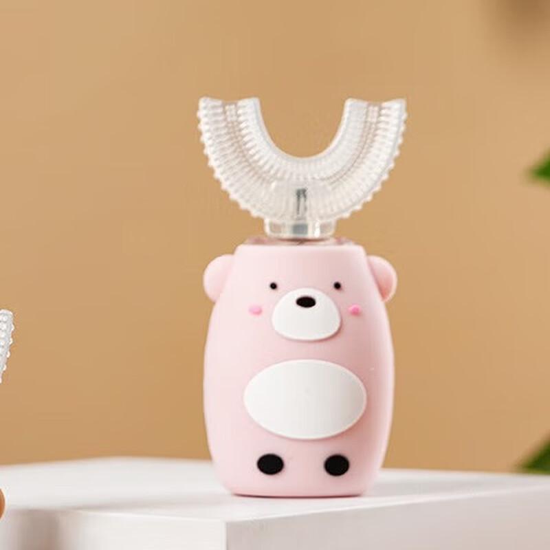 QBM Kids U-Shaped Electric Toothbrush CN Plug (adapter Included)