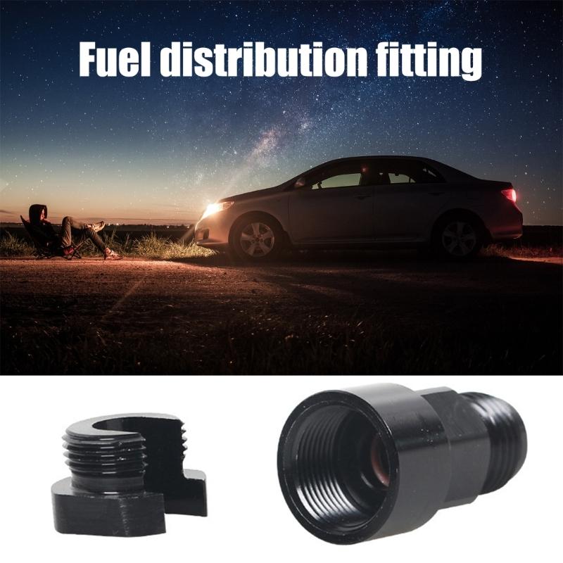 AN6 AN8 Male Flares To 5/16" 3/8" Fuel Hardlines Tube Fitting Adapter Connector For 5/16" 3/8" Tube