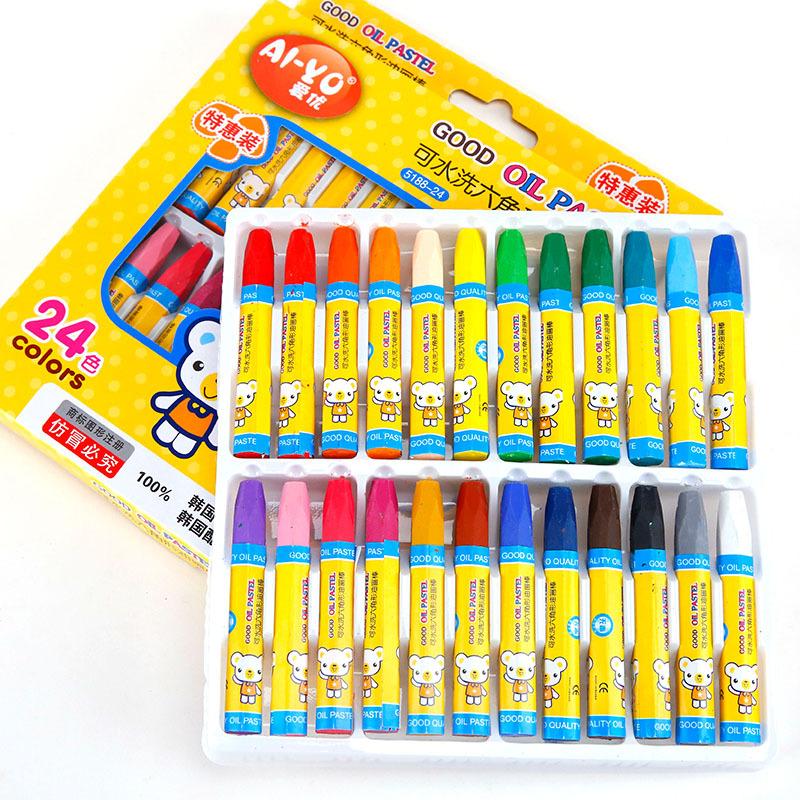 Max Crayon Painting Oil Pastel 12/18/24/36 Colors Graffiti Soft Pastel Drawing Pen For Artist School Stationery Supplies Crayon