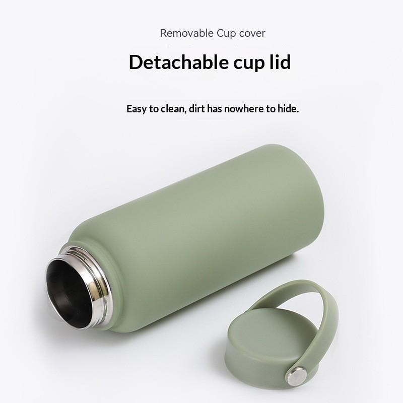 Insulated Water Bottle Floral Printed Stainless Steel Leak Proof Reusable for Office Women Girls Daily Drinking