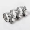 5Pcs/set Stainless Steel Hose Clamp Adjustable Repair Tool Pipe Ducting Hose Clamp Strap Cable Fasteners Electrical Fittings
