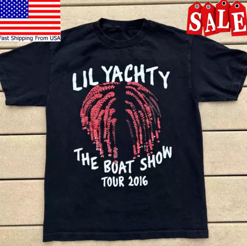 Футболка Lil Yachty The Boat Show Concert Tour RS307 S