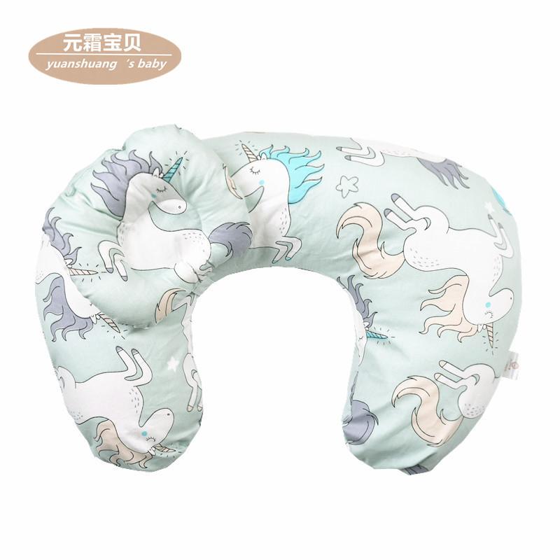 Cross-Border Cotton Breastfeed Pillow Pregnancy Pillow Baby Nursing Pillow Newborn Baby Supplies Learning To Sit Pillow Cotton Breastfeed Pillow