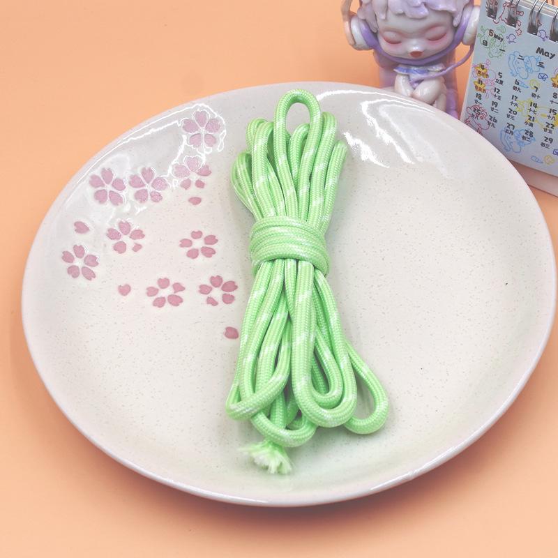 Dopamine Miu-Style Handmade Paracord Lanyard Pendant - 5mm Woven Rope DIY Accessory 1m per Bundle