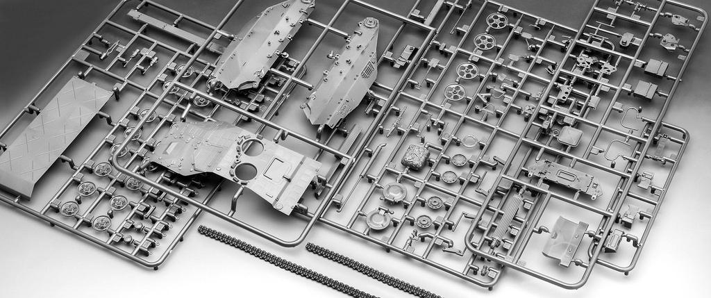 Revell scale German Army Wiesel II LeFlaSys plastic model kit molded in color 1/35 BF/UF 03336,
