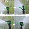 360 Degree Rotating Sprinkler DN15 1/2 Inch Water Sprinkler Automatic Water Sprayer Nozzle Agricultural Garden Irrigation System