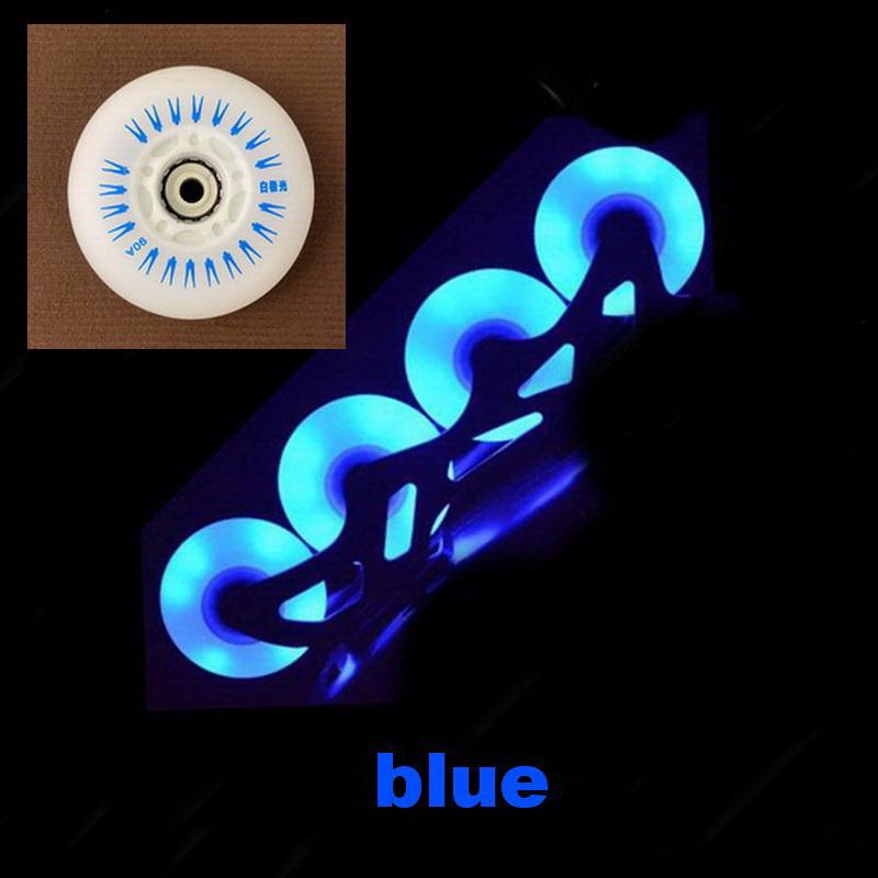 2025 Professional Inline Skates with LED Flashing Wheels Hot Products for Outdoor Sports Roller Speed Skates Lighting Wheels