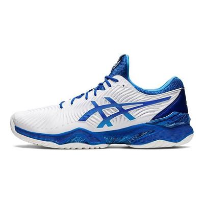 Asics Pánské tenisky Court FF Novak v bílé tuna modré barvě 1041A343-960