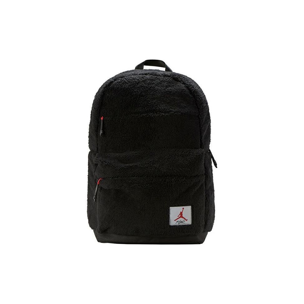 Jordan Flight Logo Basic Plush Backpack Unisex Backpack Black HA5488-023 Black
