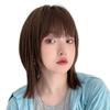 Wig Medium Wolf Layer Bob Natural Full Wig [Bright Lala] Women's hf1953-CR