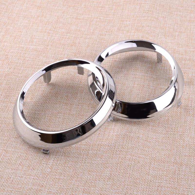 2Pcs/Set Car 52713-08020 Fog Driving Light Lamp Trim Bezel Cover Fit For Toyota Sienna SE 2011 2012 2013 2014 2015 2016 2017