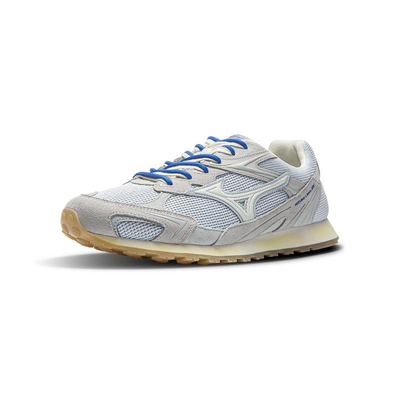 Mizuno LG 60S 2K Unisex Low-top Vintage German Trainer Casual Shoes Sky Blue D1GH242117