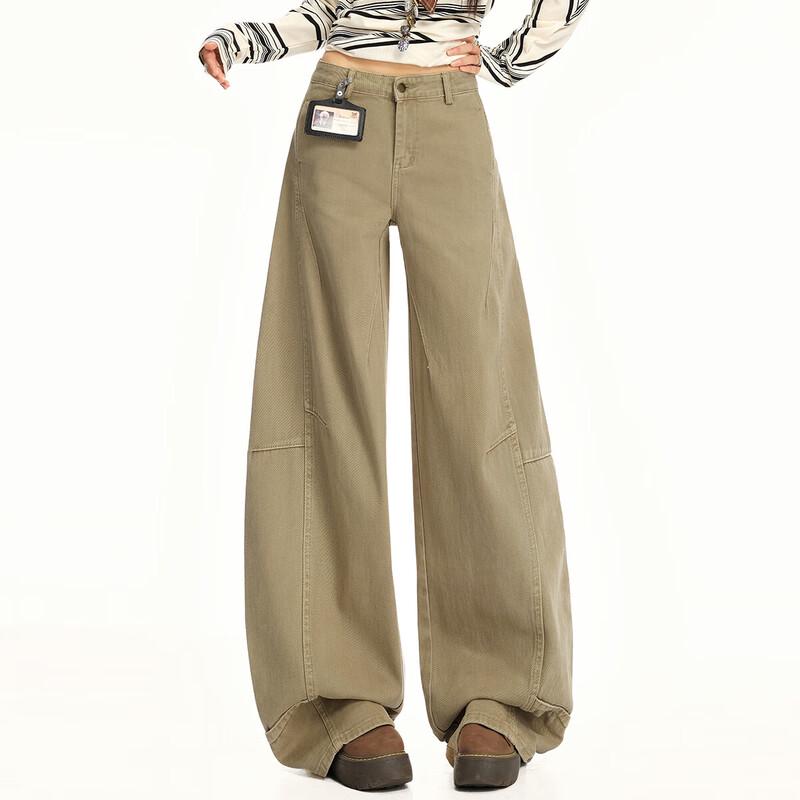 

UNIFREE 2025 Fall American Street Style Loose Jeans L