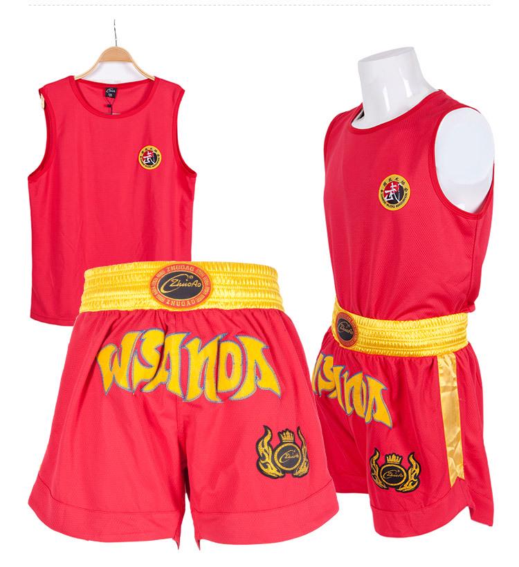 Set šortek na Muay Thai & Sanda box - Sportovní tréninková uniforma pro MMA boj