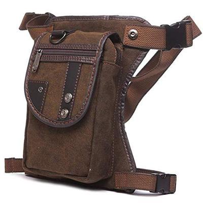 Waterproof Leg Bag for and Other Large Made of and Perfect for Casual and As a Gift Bag/Waist Motorcycles, Fishing, Activities. Capacity. Canvas.