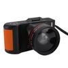 64MP Digital Camera HD 4K Photography Portable Compact Camera with 3in Screen 18X Zoom Anti Shake Auto   for Travel