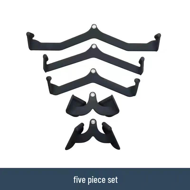 5-Piece Gym Cable Attachment Handle Set