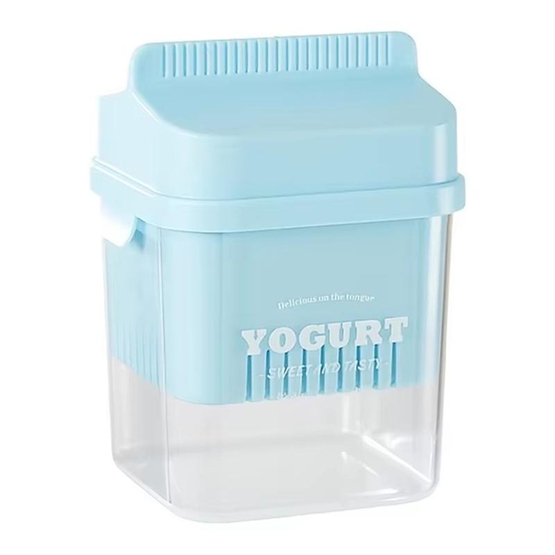 

ABKW-Йогуртница высокой плотности, Сито-фильтр для домашнего йогурта и сыра, Эффективное отделение сыворотки и молока синий