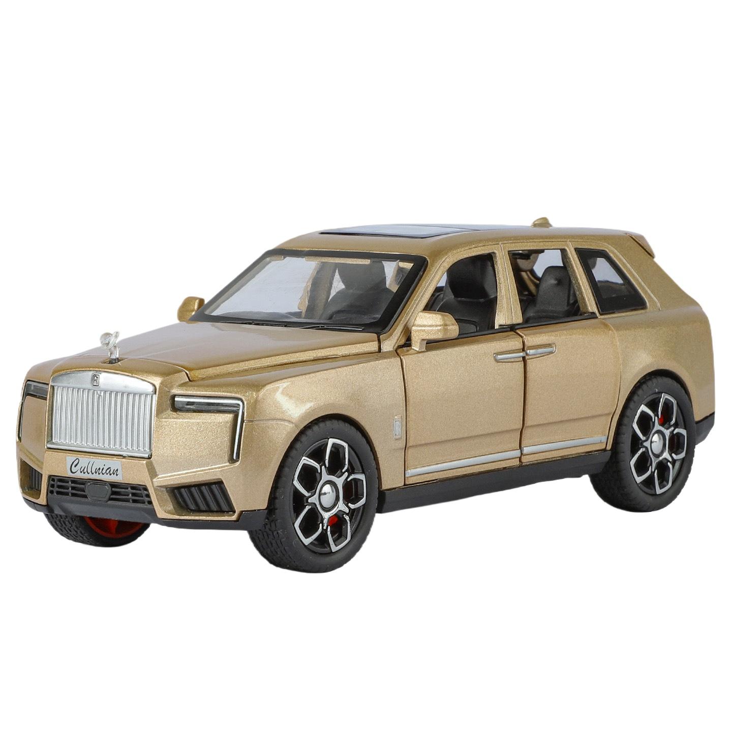 

1/32 Rolls-Royce Cullinan Alloy Model, Cool Desktop Decoration, Exquisite Ornament, Halloween/Christmas/birthday Gift золотой