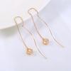 French Tassel Fairy Zircon Earrings - Elegant Square Cut Trendy Jewelry