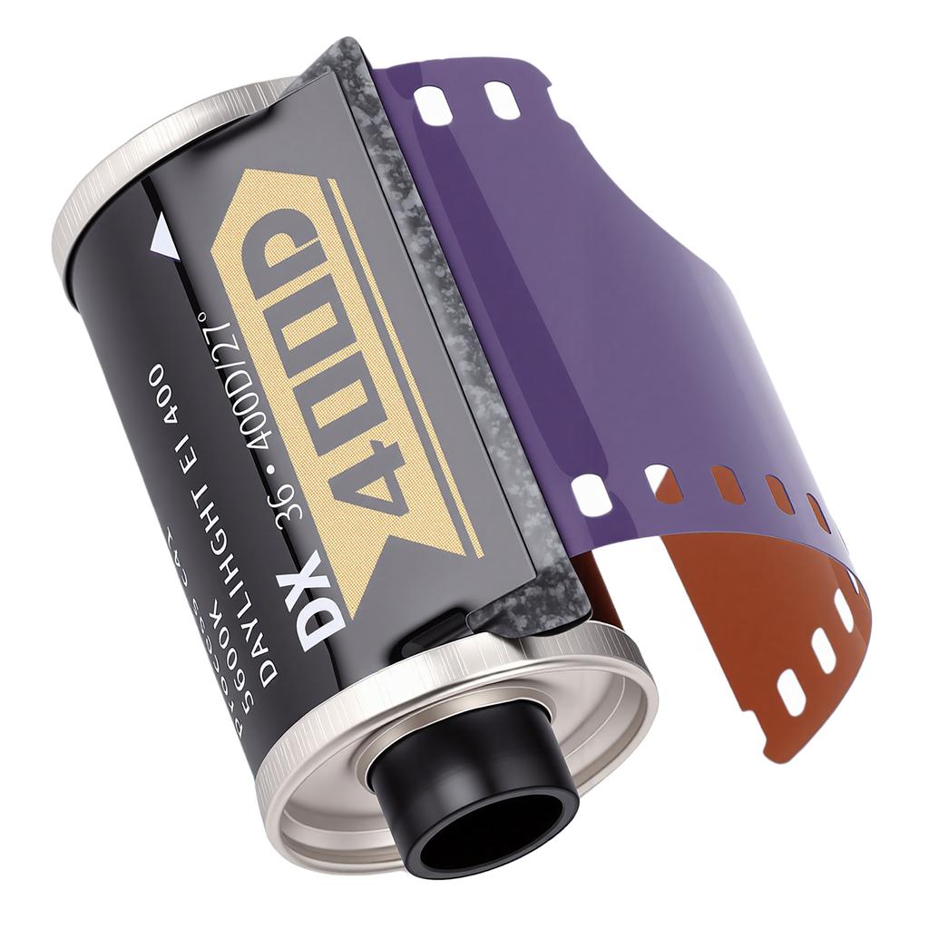 36 Exposures 36mm Color Film 400 ISO Fine Grain High Clarity Color Print Film for 135 Cameras