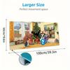 Bing Custom Name Large Size Mouse Pad Large Gaming Table Cushion Non-slip Laptop Tablet Big Mousepad XXL Mat Mini PC Playmat With Lock Edge