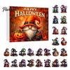 Acrylic Halloween Ornaments 2025 Gnome Advent Calendar 2D Hanging Multi-purpose Decor Set 24 Days Countdown for Holiday Home Festive Decorations