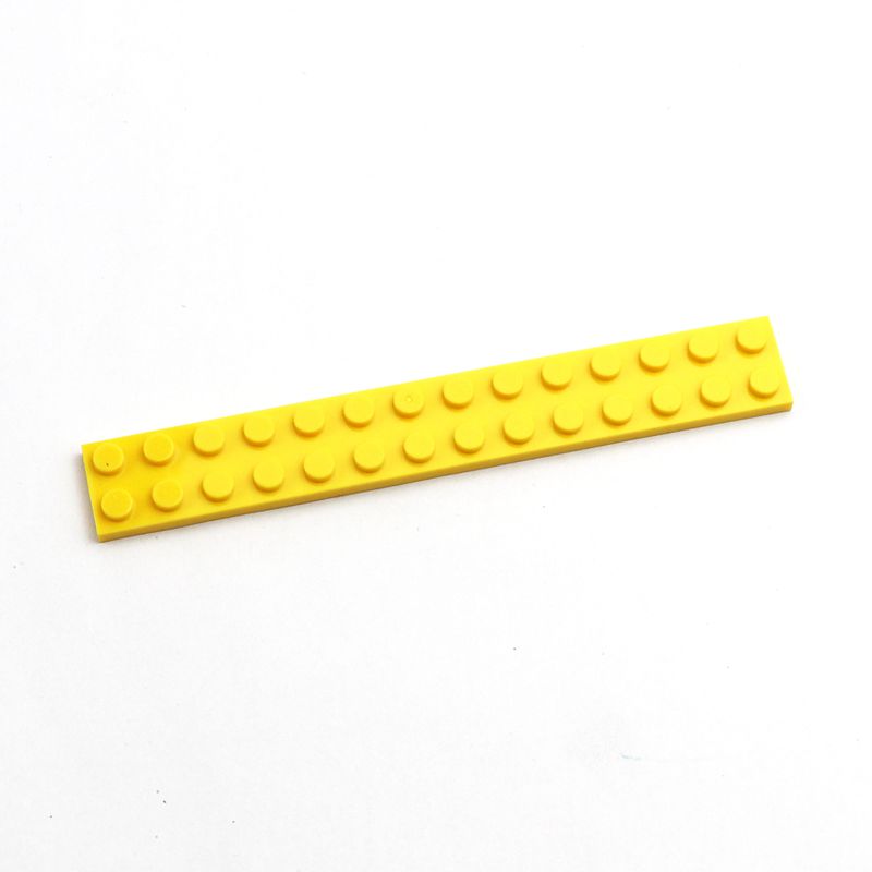 10pcs/lot DIY Building Blocks Plate 2 X 14 Educational Assemble Construction Toys for Children Parts 91988