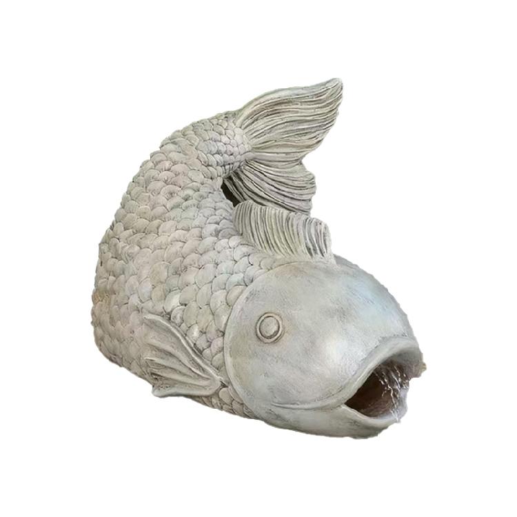 

Unique Fish Shape Drainage Decoration Downspout Extender For Backyard Combines Artistries With Functional Water Flows 1