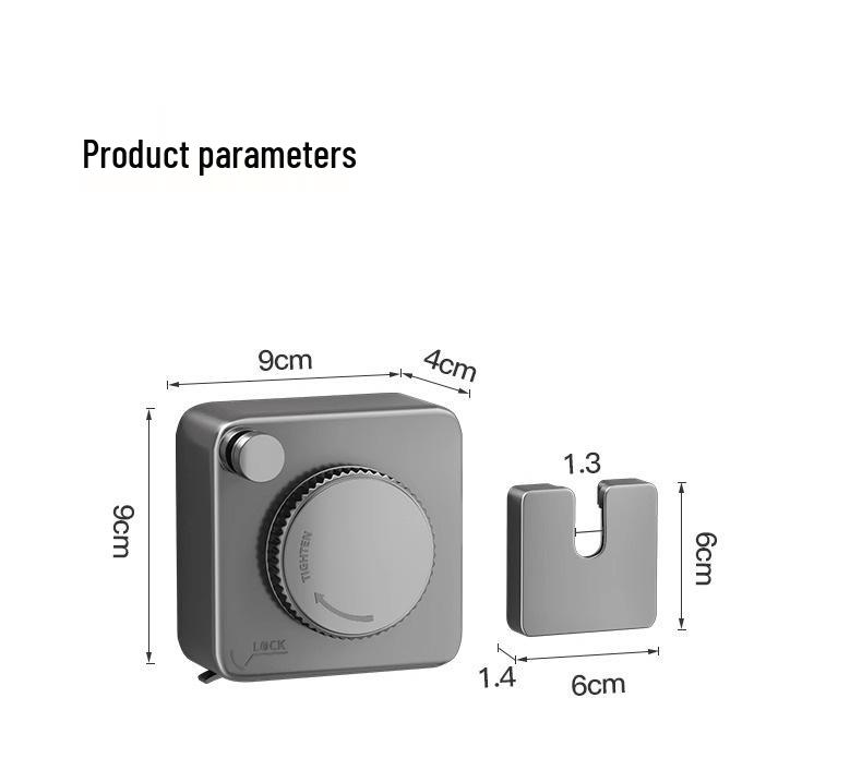 Punch-Free Indoor Retractable Clothesline: Invisible German Steel Wire for Balcony and Bathroom Drying