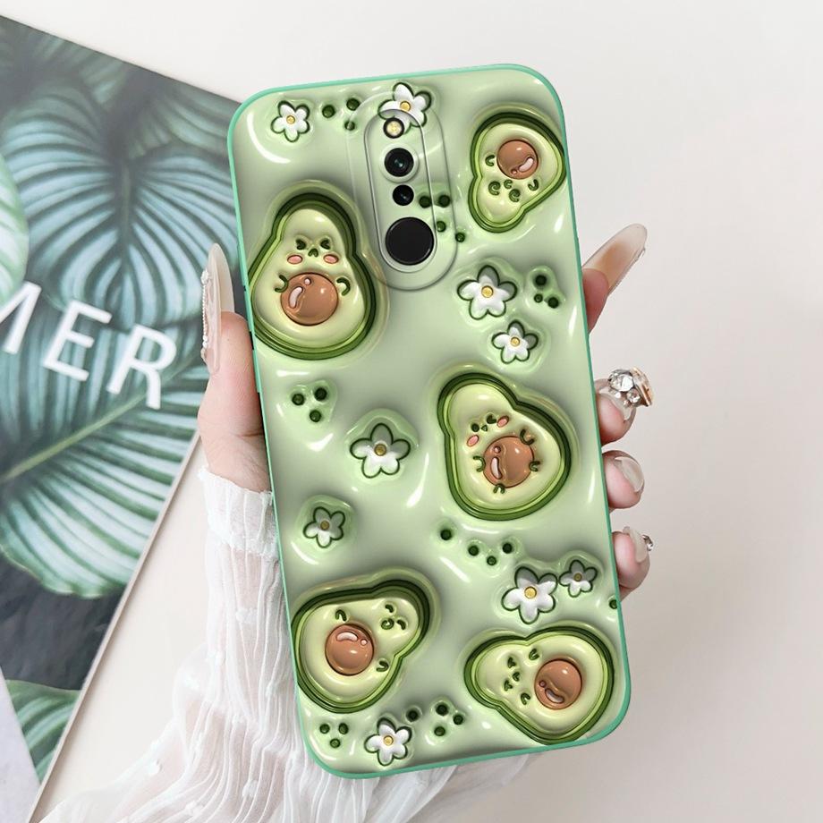Cool Soft Silicone Case For Xiaomi Redmi 8 8a Phone Case Shockproof Back Cover For Redmi8 Redmi8a Rabbit Panda Cartoon Fundas