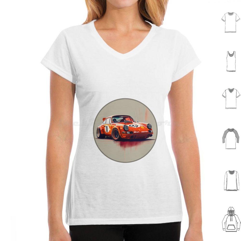 

Classic Racing T Shirt Cotton Men Women DIY Print Car Cars Racing Race Automotive Classic Turbo Rwb Speed Vintage 4XL