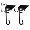 Over The Door Hanger Garland Stocking Hanger, Adjustable No Drilling Christmas Hook, Metal Wreath Bracket Heavy Duty Holder for Fireplace Decor Hook