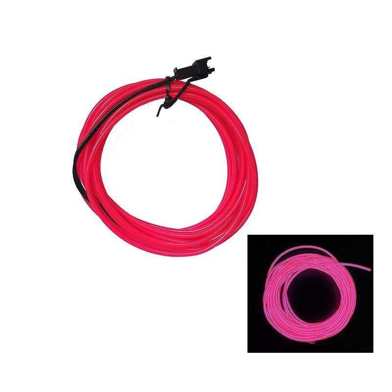 10M/5M/3M/1M Glow EL Wire Cable LED Neon Christmas Dance Party DIY Costumes Clothing Luminous Car Light Decoration Clothes Ball Neon Lights 4