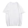 Solid-color Pure Cotton Off-the-shoulder Loose Short-sleeved T-shirt