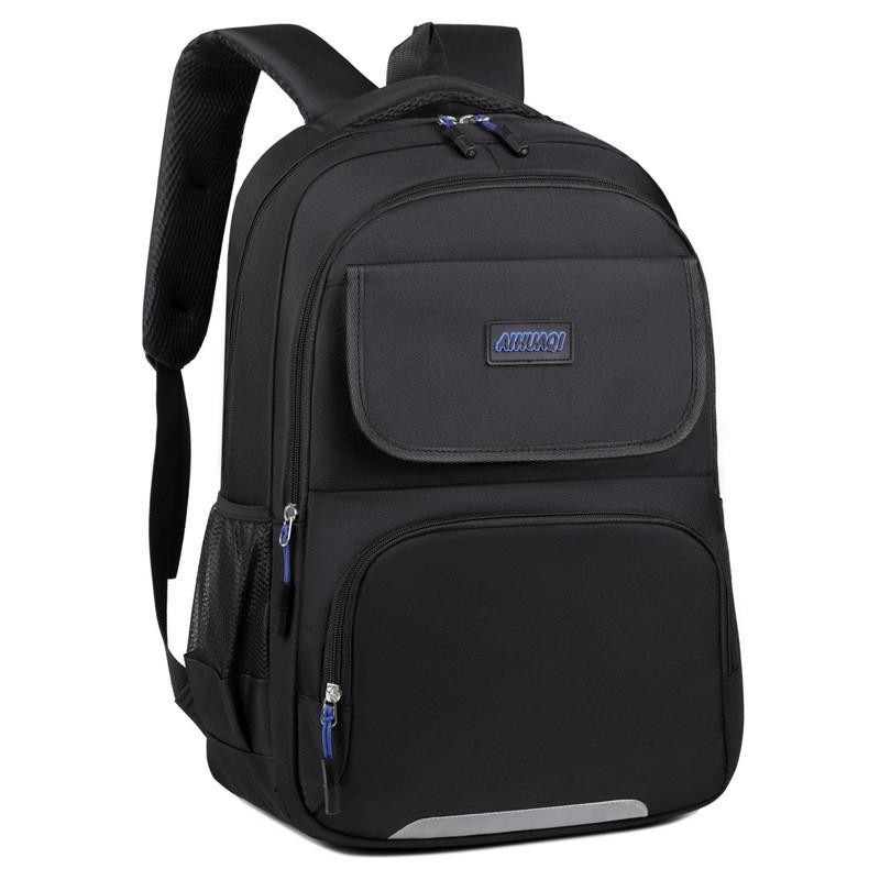 Unisex Oxford Backpack With Laptop Sleeve Breathable Design For School Travel