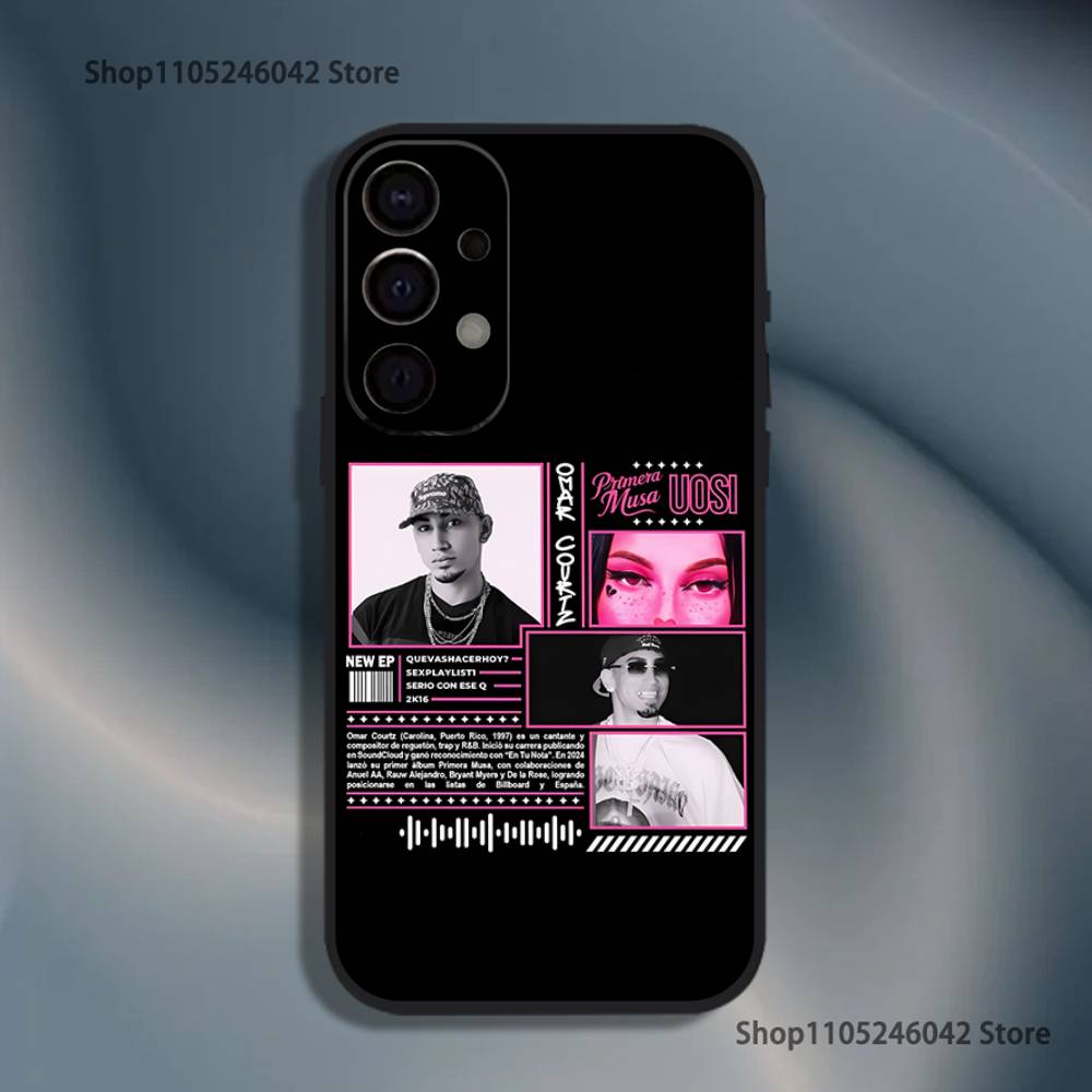 Primera Musa Omar Courtz For Samsung S25,S24,S21,S22,S23,S30,Ultra,S20,Plus,Fe,Lite,5G Black Cover Phone Case