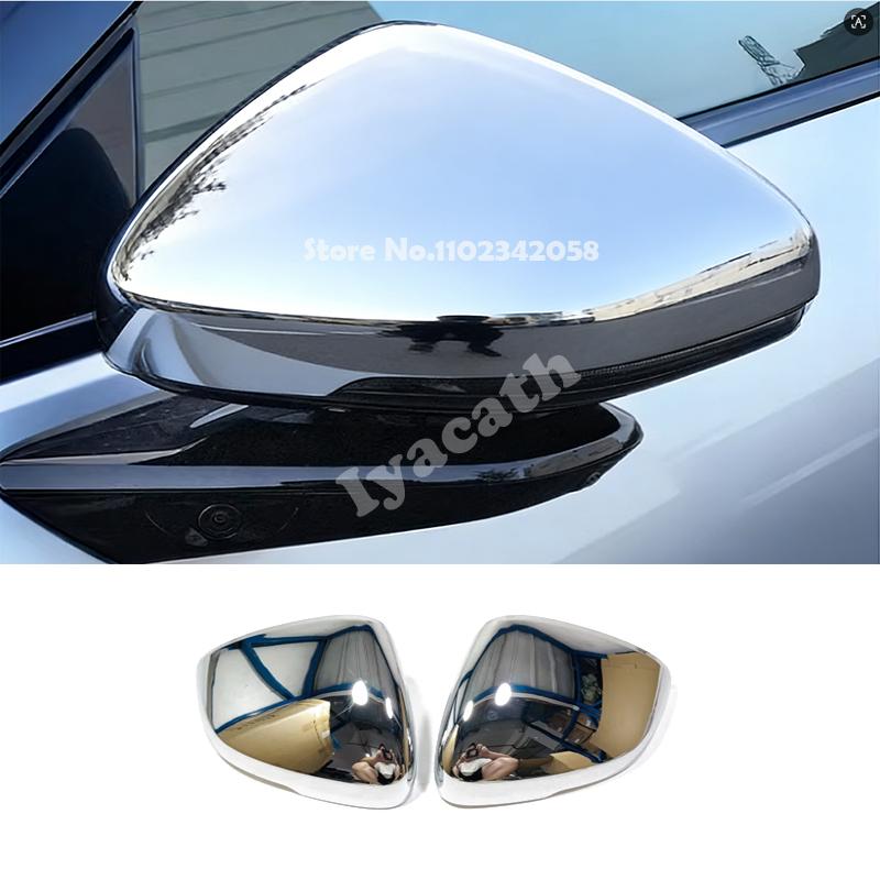 For Xiao Peng XPeng X Peng P7 2025 2026 Door Side Wing Rearview Mirror Cover Mirror Anti-Rub Protect Cover Strip Trim Sticker
