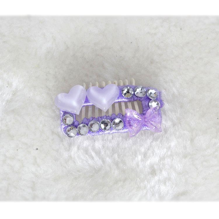 Dream Princess Rhinestone Hair Clip for Yorkshire Terrier & Maltese Puppies - Shiny Pet Accessory