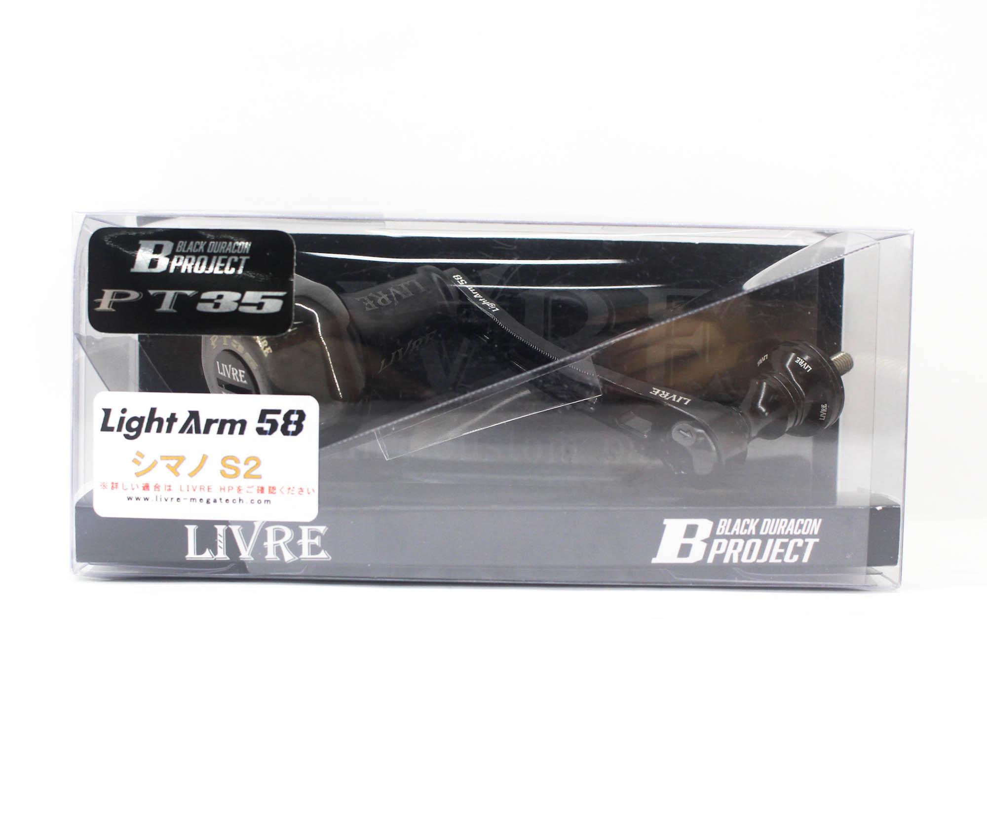 

Книга LA58-KB35S2 Легке плече 58 B35 Набір ручок Shimano S2 Повністю чорний (7830)