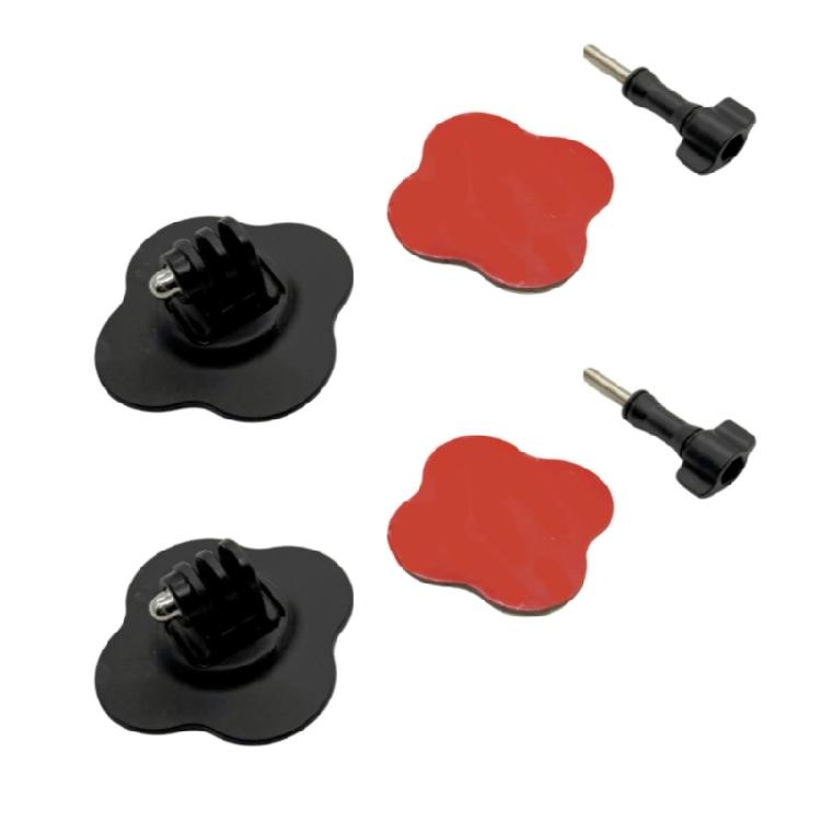 Heavy Duty Sports Camera Adhesive Base For Extreme Environment Weatherproof Construction Tape Secure Installation