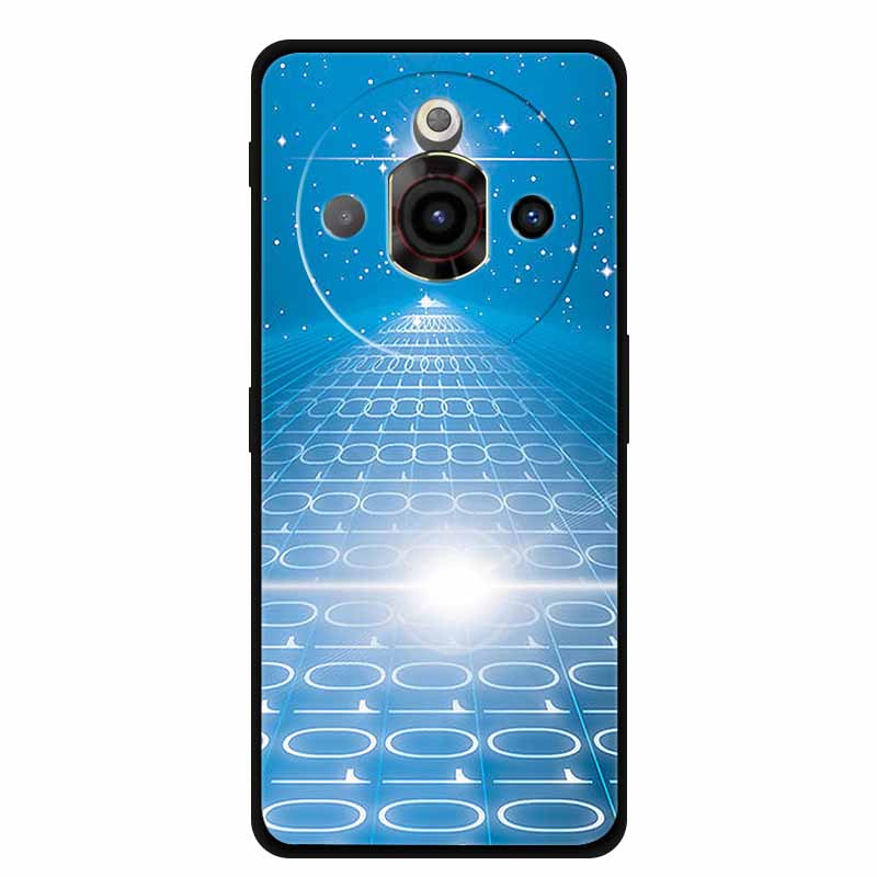 For NUBIA Focus Pro 5G Case Original Soft Silicone TPU Phone Cases Back Cover For NUBIAFocus Pro Fashion Planet Protective Coque