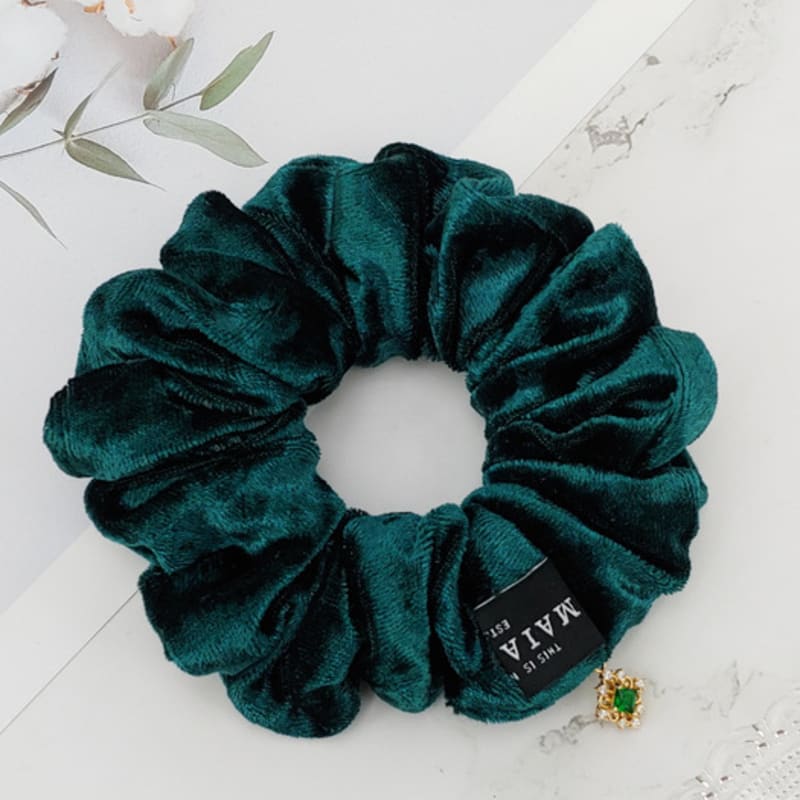 

MAIA Бархатный Блестящий Гопчанг Шушу-Зеленый ONE