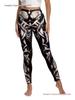 European & American Halloween Pumpkin Festival Women's Yoga Pants with Digital Print