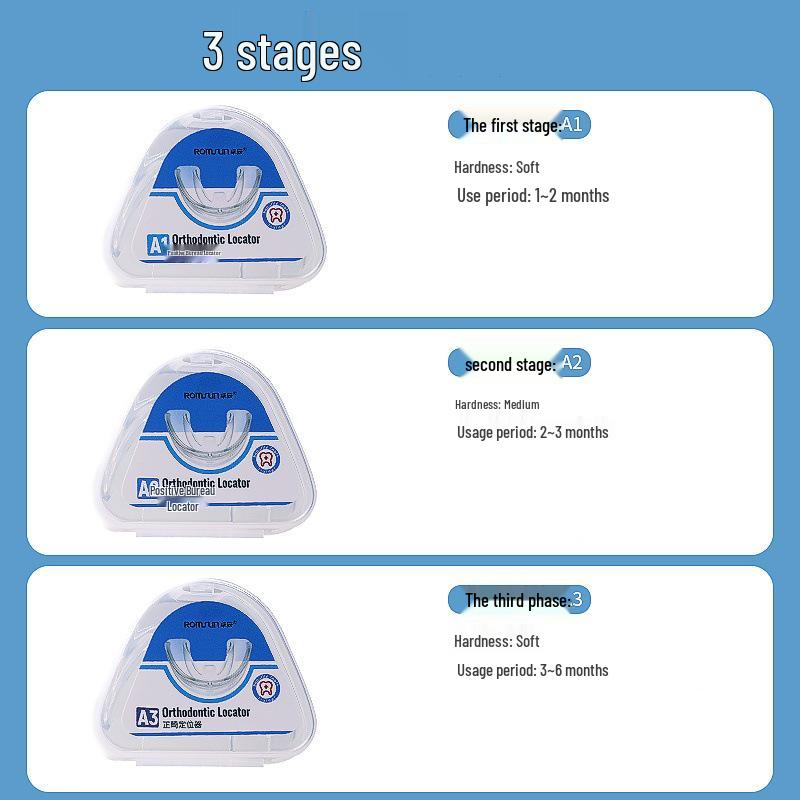 Zhuo Chen Transparent Orthodontic Retainer for Buck Teeth and Underbite