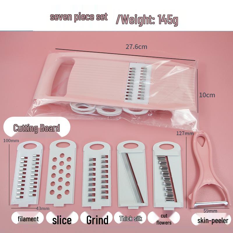 Multi-functional Vegetable Grater: Stainless Steel Potato & Carrot Shredder