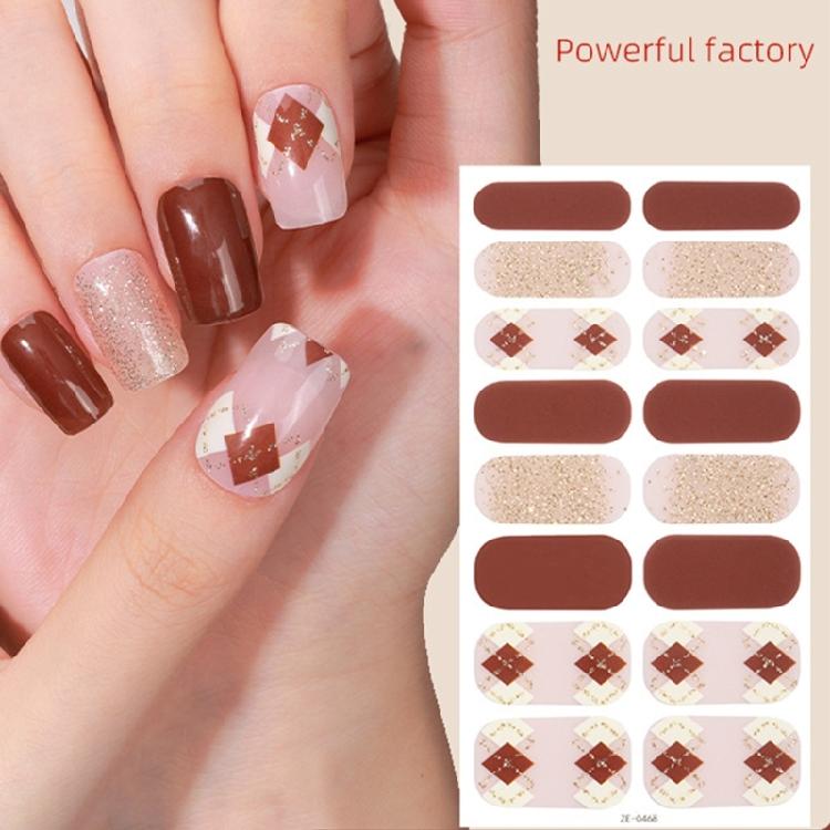 Nail Polish Sticker Nail Strips Nail Polish Art Stickers Wraps Sticker Nails