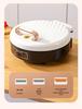 Large Double-Sided Electric Griddle for Home—Deepened Pan for Frying, Grilling, and Baking Pancakes