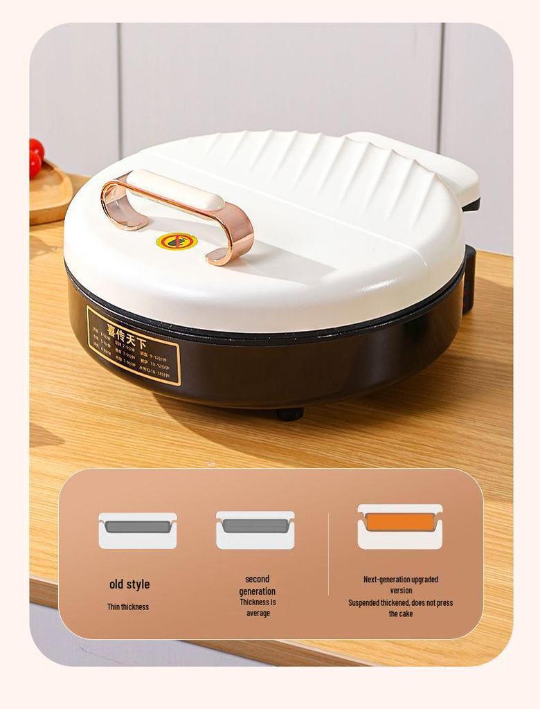 Large Double-Sided Electric Griddle for Home—Deepened Pan for Frying, Grilling, and Baking Pancakes